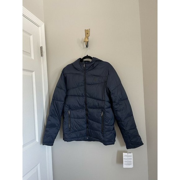 NWT Spyder Navy Puffer Coat - Medium $199 - Picture 5 of 5